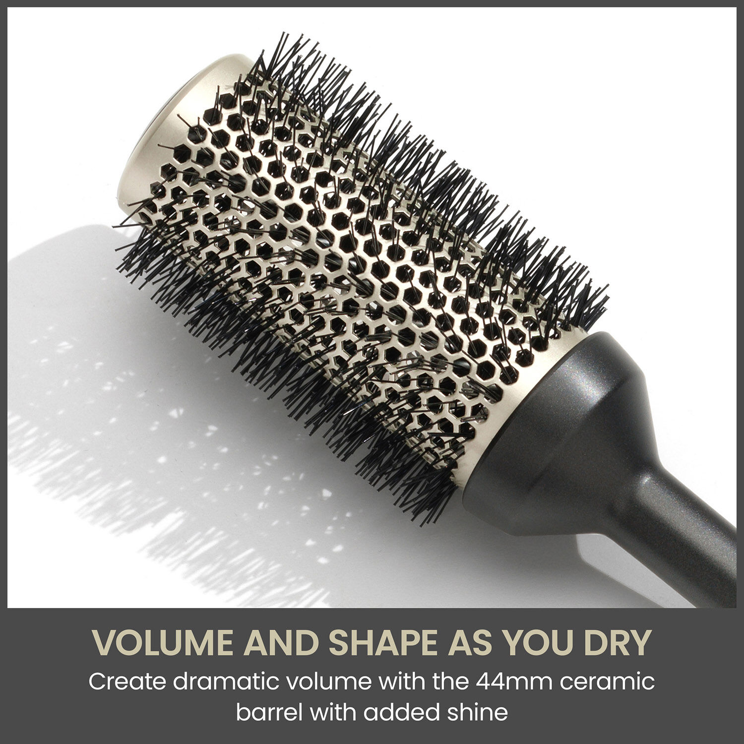 Wet to Dry Round Ceramic Blow-Dry Hair Brush